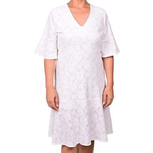 Vestido Marfil En Encaje Mujer Juliette
