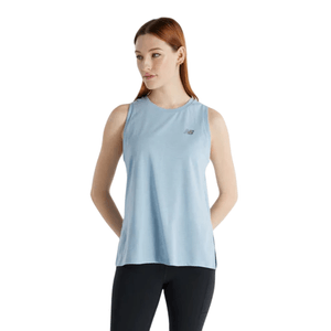 Camisilla celeste pastel heatherte mujer nb