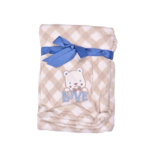Manta Oso Beige Tiny Tots