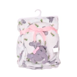 Manta Con Almohada Gris Tiny Tots