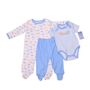 Conjunto 3 piezas celeste niño tiny tots