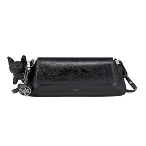 Cartera Baguette Llavero Dog Black Fiore