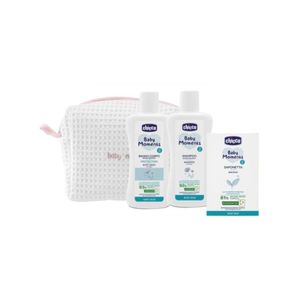 Set De Baño C/ Estuche Rosa Baby Moments Chicco
