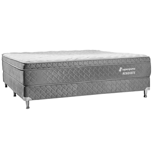 Somier renovate soft pycb 140x190 gris superspuma