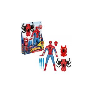 Spd spiderman con lanzador y accesorios hasbro