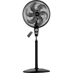 Ventilador De Pie 3v. 126w. Negro Mallory