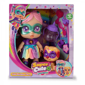 Supercute Fiesta Arcoiris Gabi