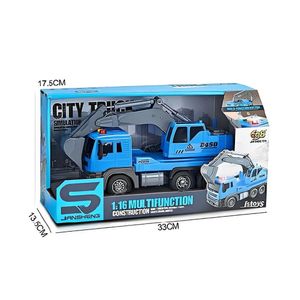 Camion C/ Pala Cargadora C/ Luz Y Sonido Indatoys