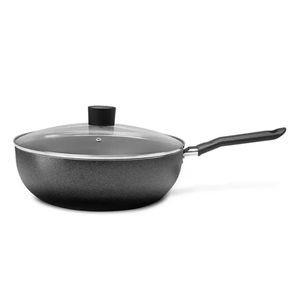 Wok Con Tapa 4.1l Ebony Negro Brinox