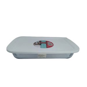 Bandeja Rectangular Pequeña C/T.Plast. 1,6 Lts