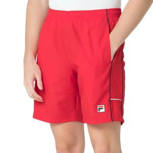 Short Rojo Tenis Con Vivo Lateral Hombre Fila