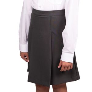 Pollera Gris Osc.2 Tablas Niña Palmer