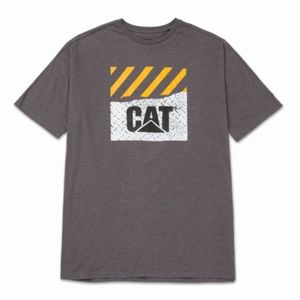 Remera M/C Gris Os. Workwear Graphic Front Hombre