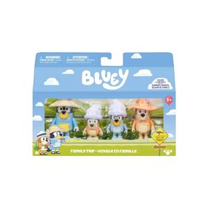 Bluey Pack De 4 Personajes Surtidos S11