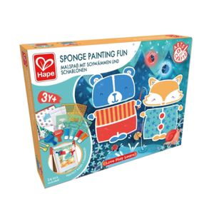 Hape Diversion De Pinturas Con Esponjas Hape