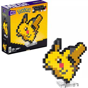 Bloques De Construcción Pixel Art Pikachu Mattel