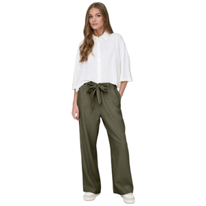 Pantalon Verde Mujer Jacqueline De Yong