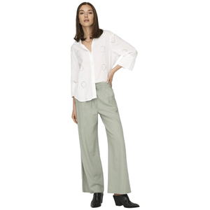 Pantalon Verde Claro Mujer Jacqueline De Yong