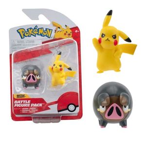 Jazwares Pokémon Battle Fig.Pikachu + Lechonk