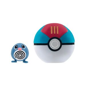 Jazwares Pokémon Clip N Go Poliwag + Lure Ball