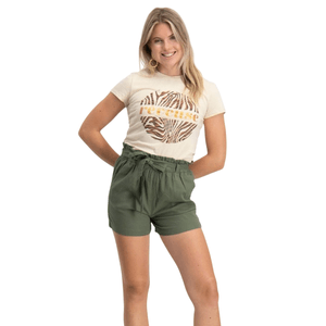 Short Verde Mujer Jacqueline De Yong