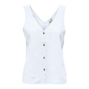 Camisilla Blanco C/Botones Mujer Jdy