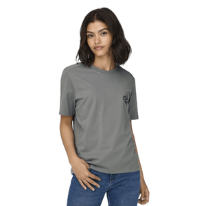 Remera Gris M/C Mujer Jacqueline De Yong