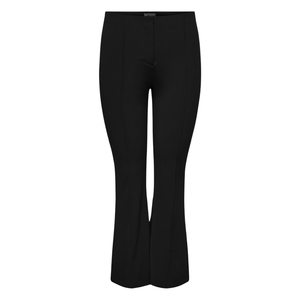 Pantalon Negro Carsally Flared Pin Pan Mujer Ca