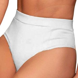 Bombacha Blanca De Lycra Y Algodón Tipo Faja Kalua
