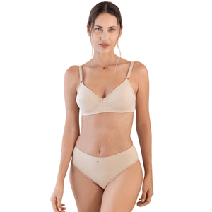 Bombacha Lyc Alg Beige Mujer Kalua