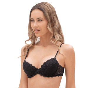 Corpiño Negro Mujer Kalua