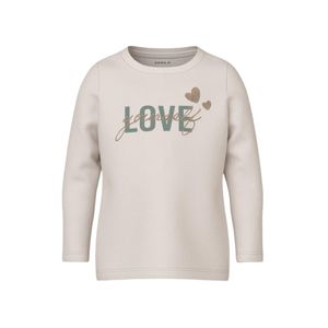 Remera M/L Marfil Niña Nameit
