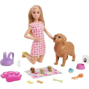 Muñeca Barie Y Mascotas
