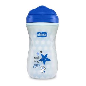 Vaso Termico Brilla En La Oscuridad Azul Chicco