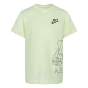 Remera m/c verde limon future utility niño nike