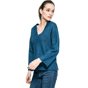 Sweater M/L Azul Mujer Jacqueline De Yong