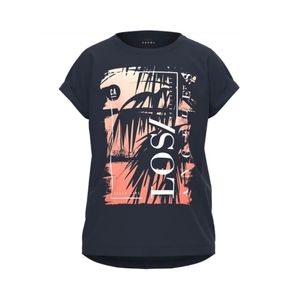 Remera M/C Negro Niño Nameit