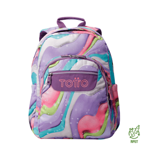 Mochila Acuarela / 4qr Lila Multi 20 Lts. Totto