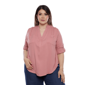 Blusa verano rosa mujer susan miller