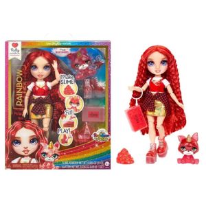 Rainbow High Con Kit De Slime Y Mascota Ruby