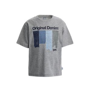 Remera M/C Gris Niño Original Marines