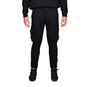 Pantalon Negro Cargo Sport Hombre Hummer