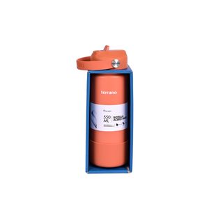 Botella Termica 550ml Pico + Bota Terracota