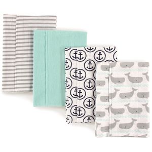 Toalla Set4 Paño Eructo Gris Hudson Baby