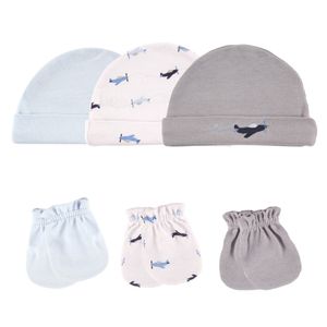 Gorros+Manoplas Avion Combinado Hudson Baby