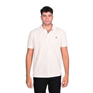 Polo M/C Beige Basic Hombre New Green