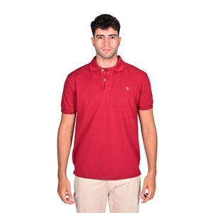 Polo M/C Bordo Basic Hombre New Green