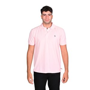 Polo M/C Rosa Basic Hombre New Green