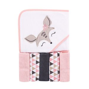 Toalla Mas Set 5 Rosa Hudson Baby