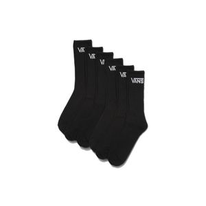 Medias *6 Negro Classic Crew Vans